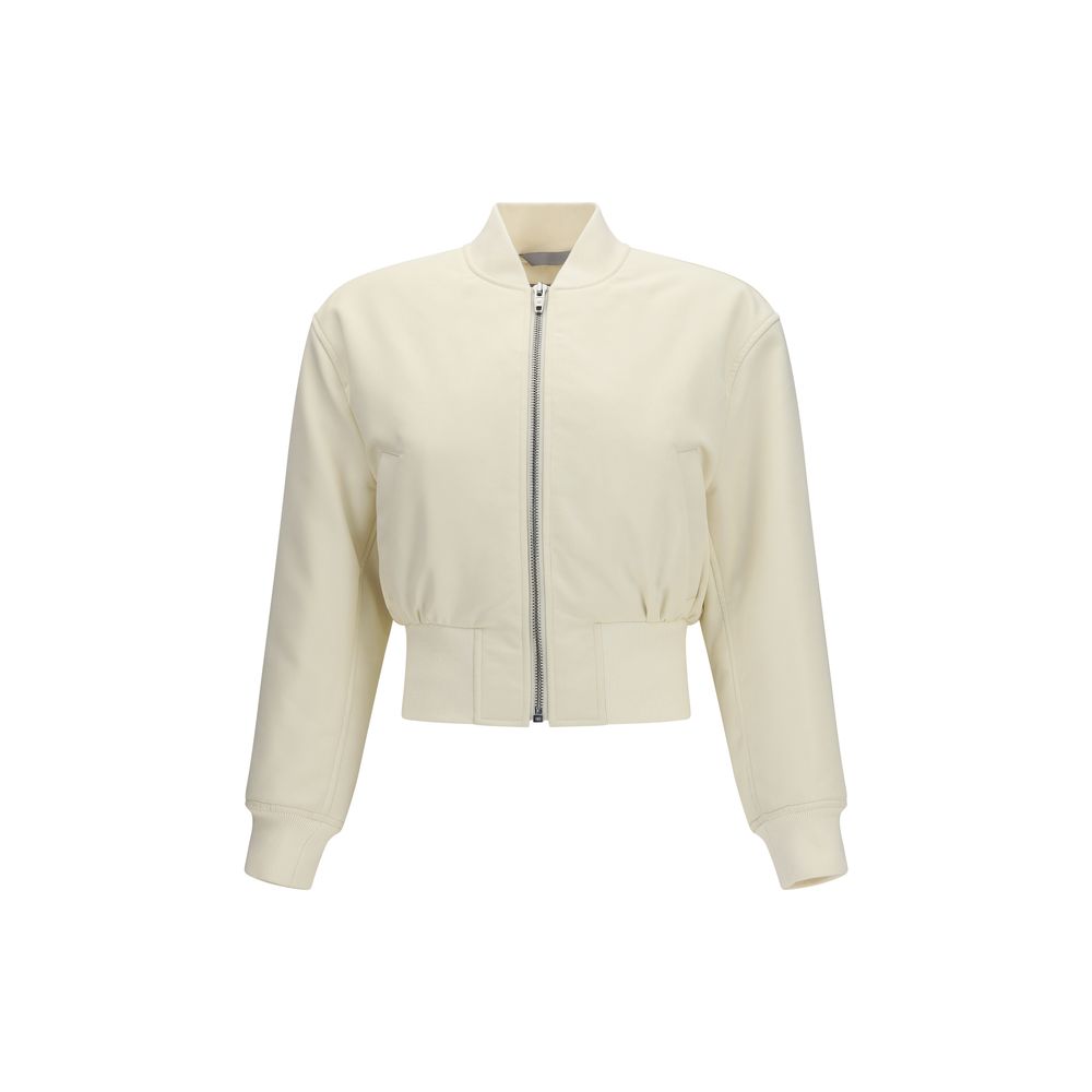 Balenciaga Beige Polyester Women's Bomber
