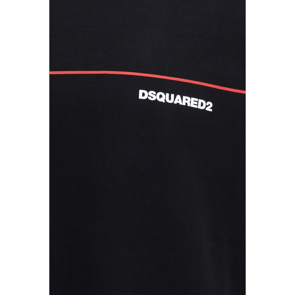 Dsquared² Black Cotton Men's Sweatshirt