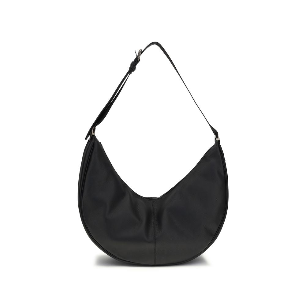Fendi Black Calf Leather Bos Taurus Shoulder Men's Bag