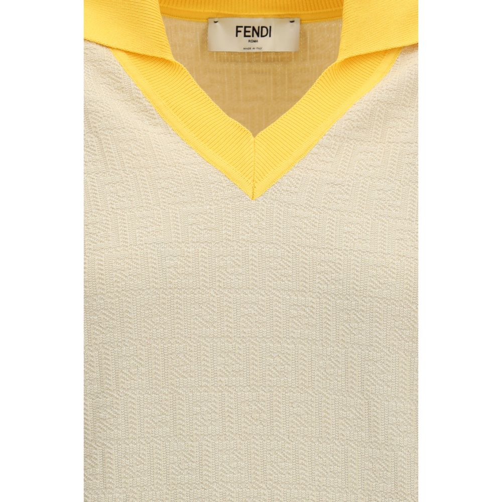 Fendi Beige Cotton Women's Sweatshirt
