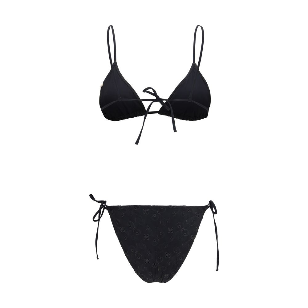 Kristina Ti Black Polyester Women's Bikini