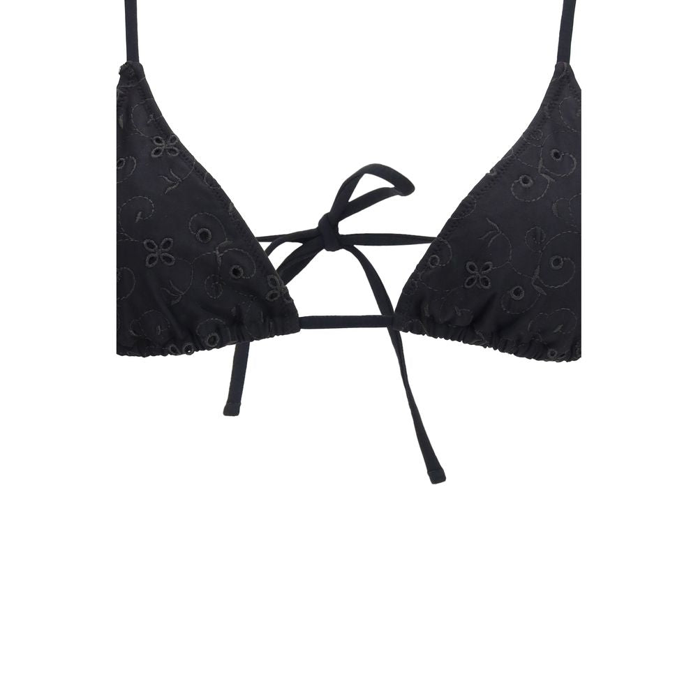 Kristina Ti Black Polyester Women's Bikini