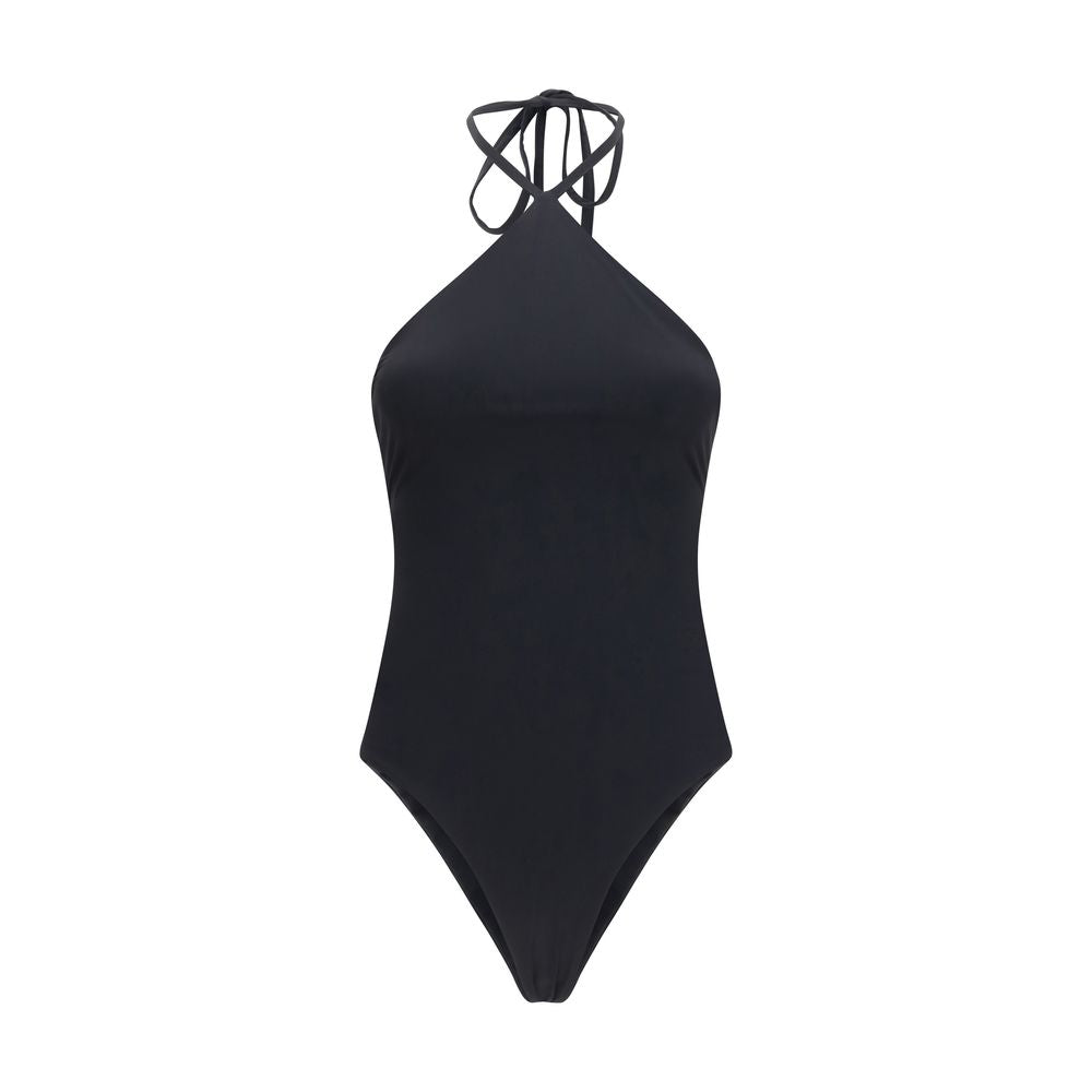 Jacquemus Black Polyamide One-Piece Women's Swimsuit