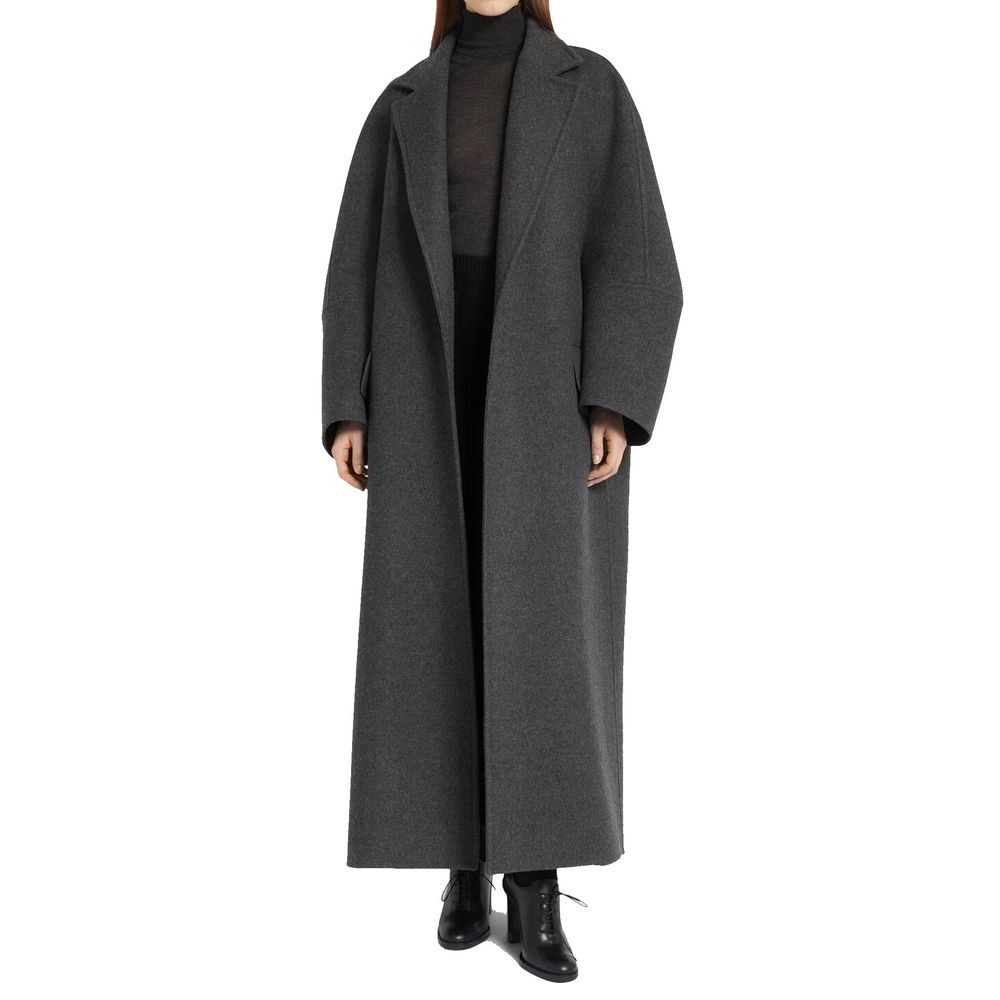 Max Mara Gray Cashmere Women's Coat