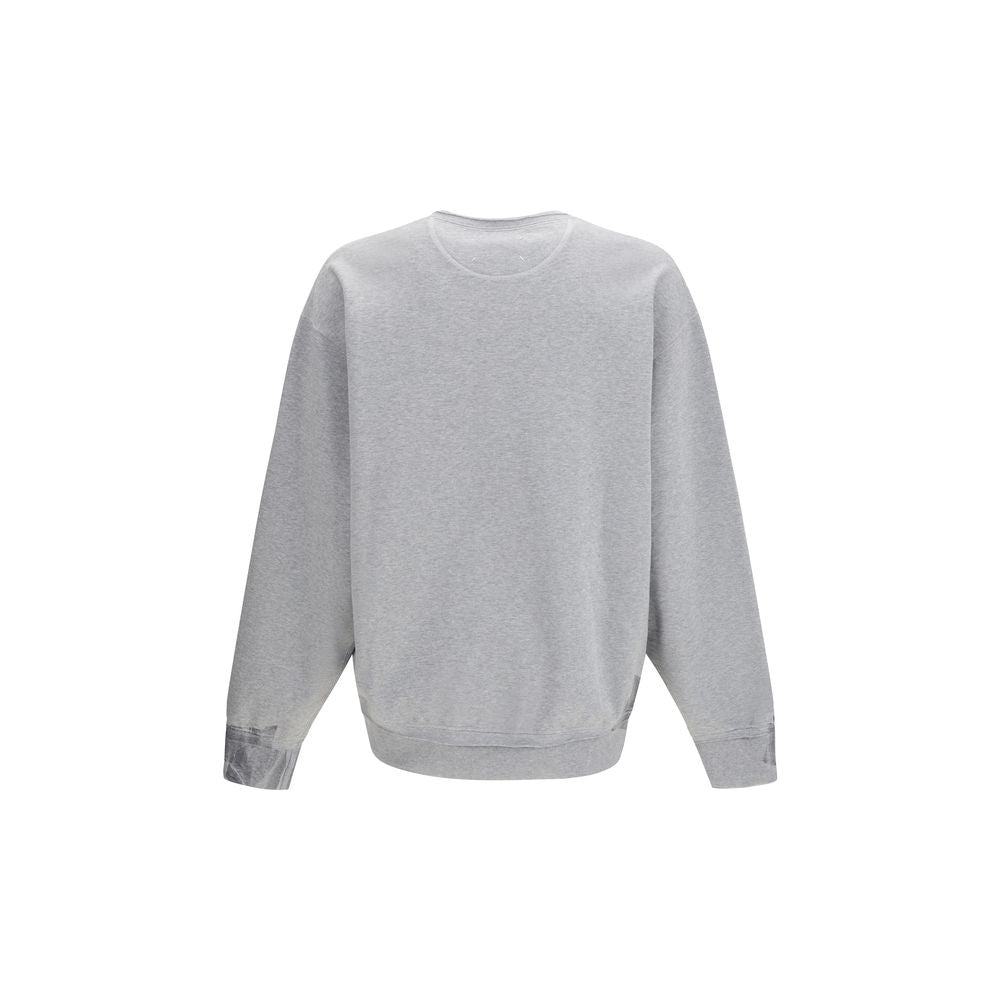 Maison Margiela Gray Cotton Men's Sweatshirt