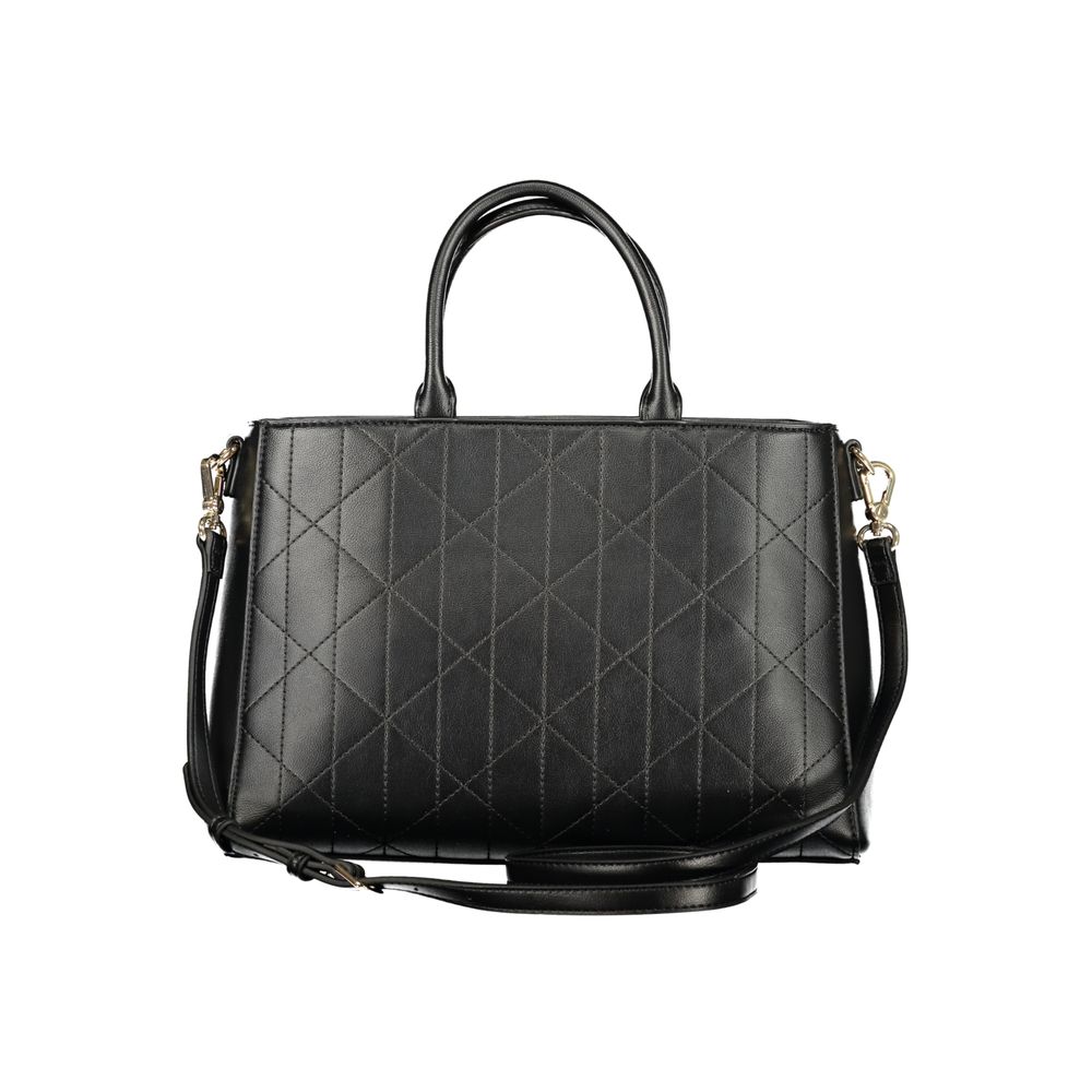 Mario Valentino Black Polyurethane Women's Women's Bag