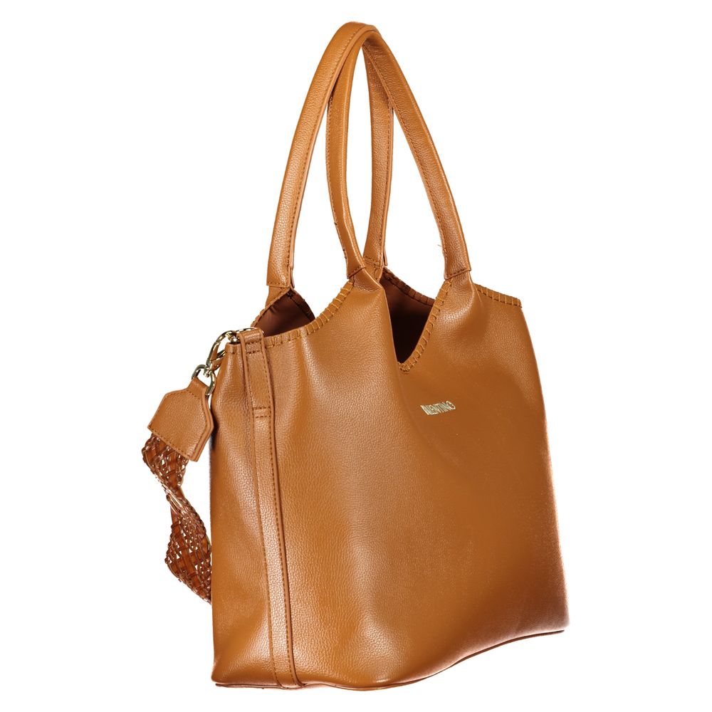 Mario Valentino Brown Polyurethane Women's Women's Bag