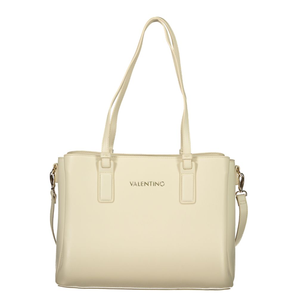 Mario Valentino Beige Polyurethane Women's Women's Bag
