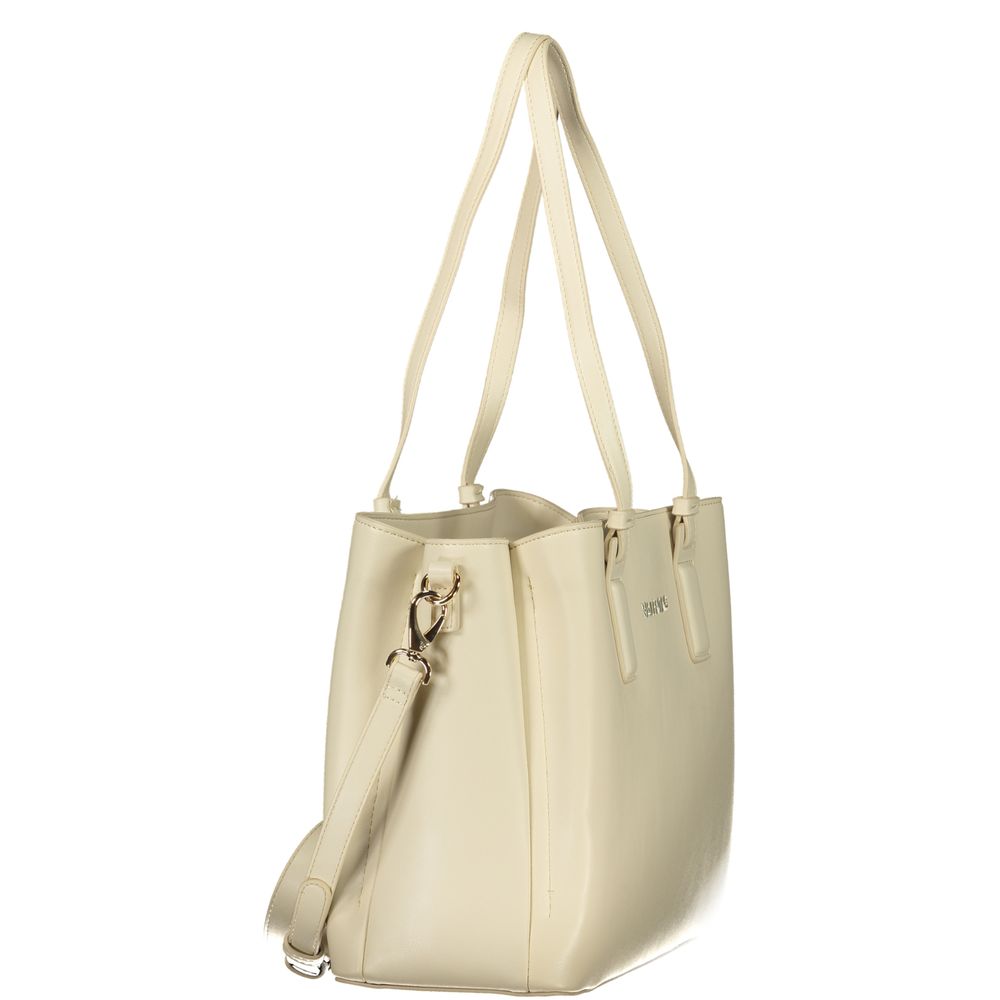 Mario Valentino Beige Polyurethane Women's Women's Bag