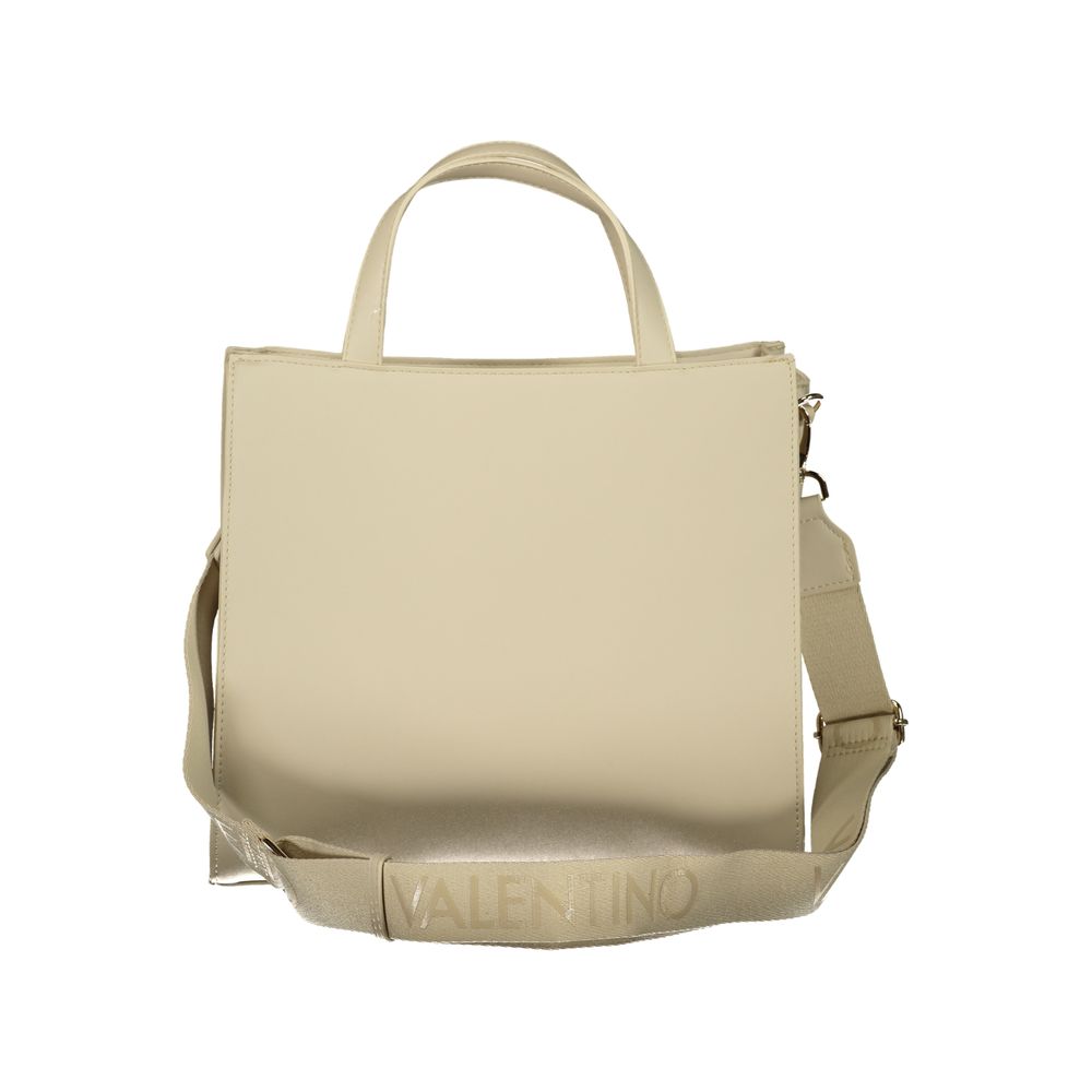 Mario Valentino Beige Polyurethane Women's Women's Bag