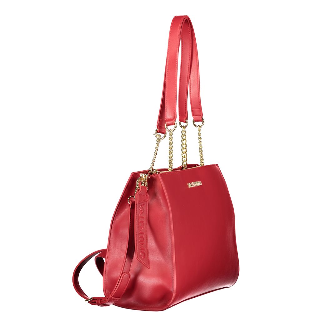 Mario Valentino Rosso Poliuretano Donna Women's Borsa