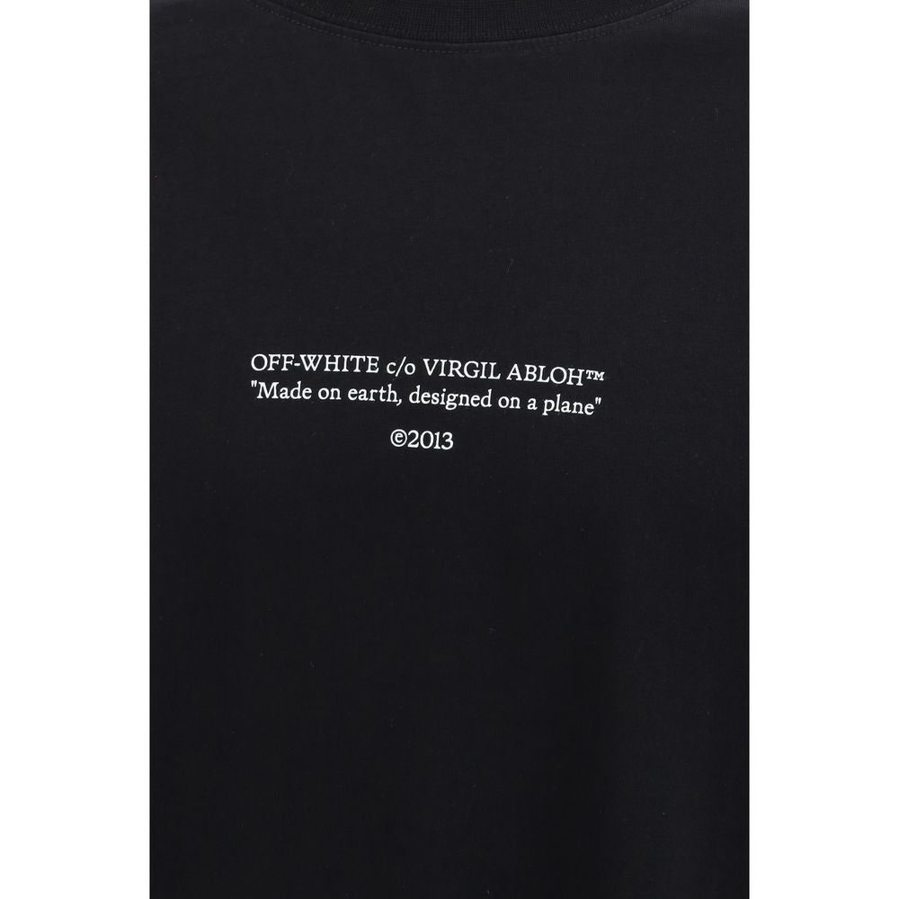Off-White Black Cotton Men's Sportswear