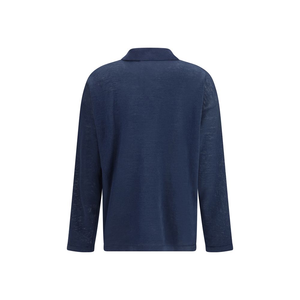 'S Max Mara Blue Linen Women's Cardigan