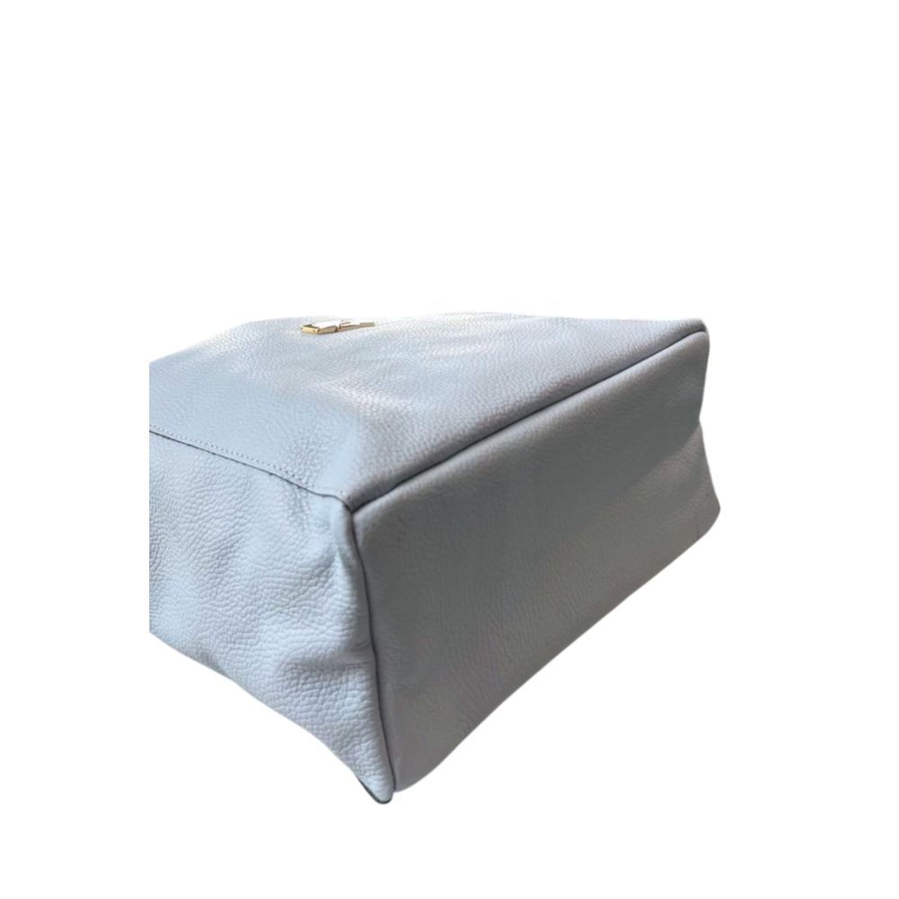 Baldinini Trend Blue Cowhide Clutch Women's Bag