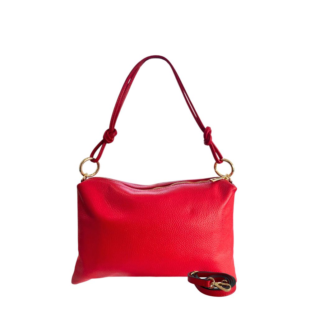 Multicolor Cowhide Clutch  Bag