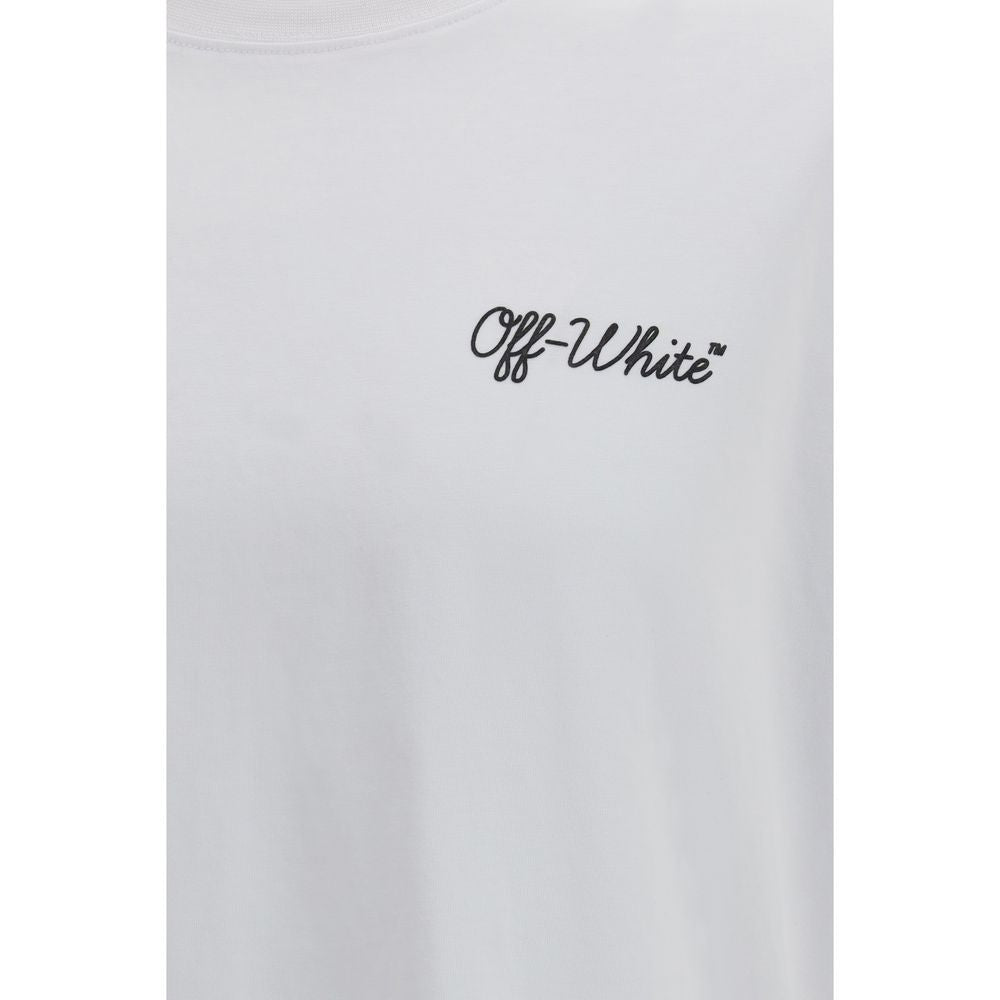Off-White White Cotton Men's T-Shirt