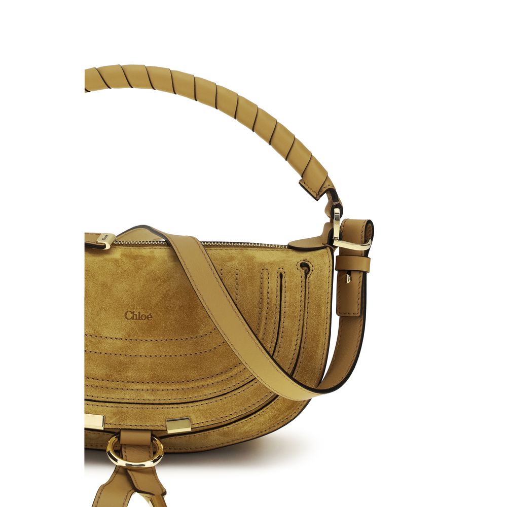 Chloé Brown Calf Leather Bos Taurus Shoulder Women's Bag