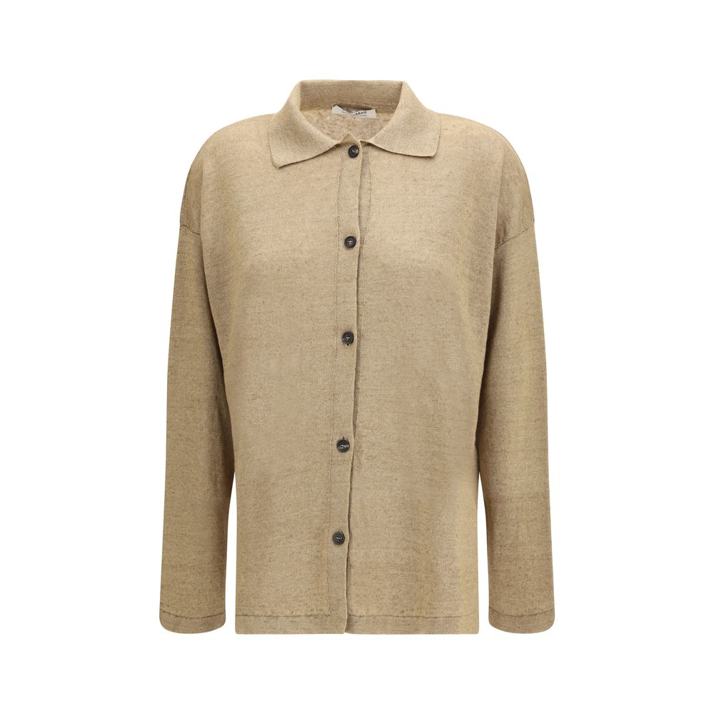 'S Max Mara Beige Linen Women's Cardigan