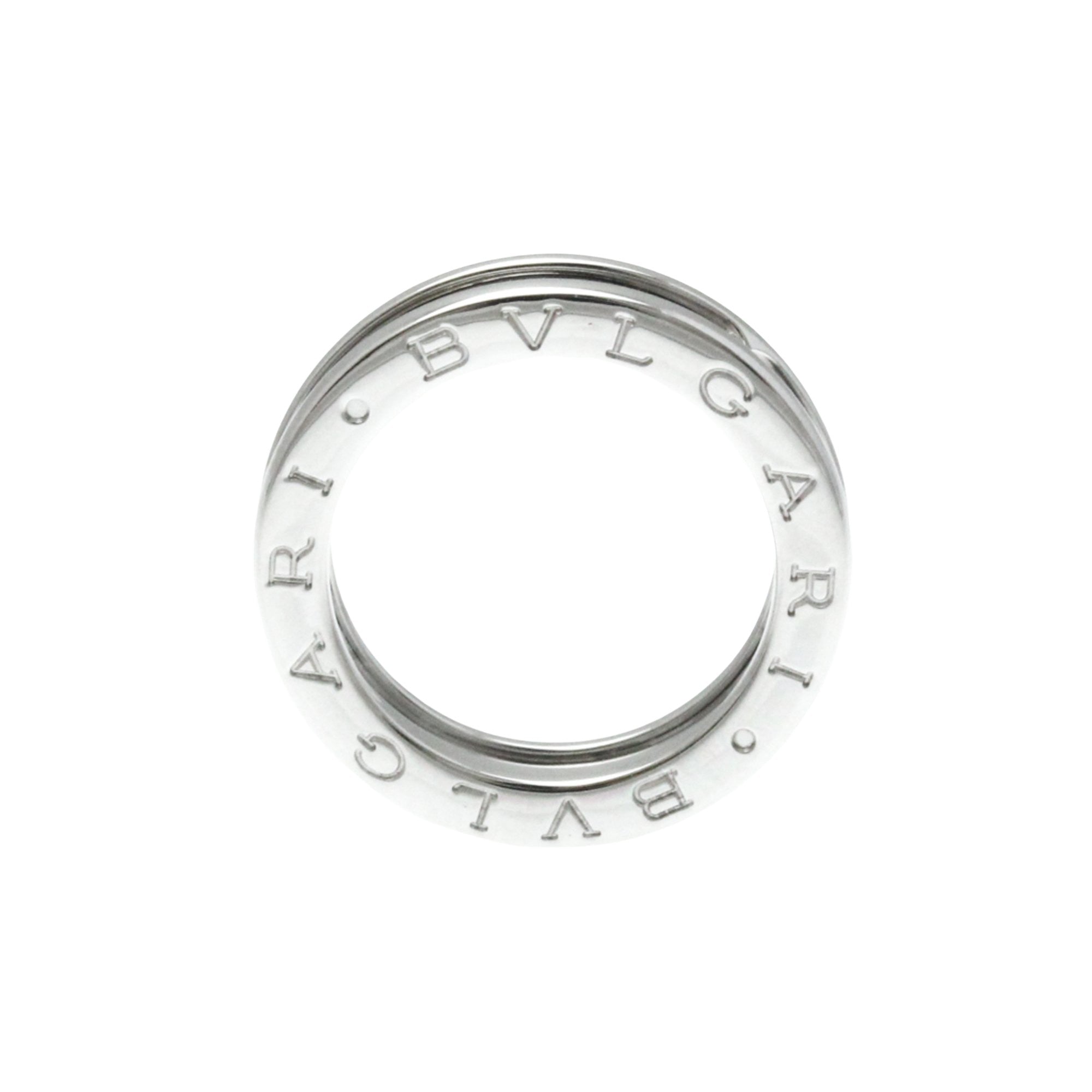 Bulgari B.Zero1 Silver White Gold Ring Jewelry (Pre-Owned)