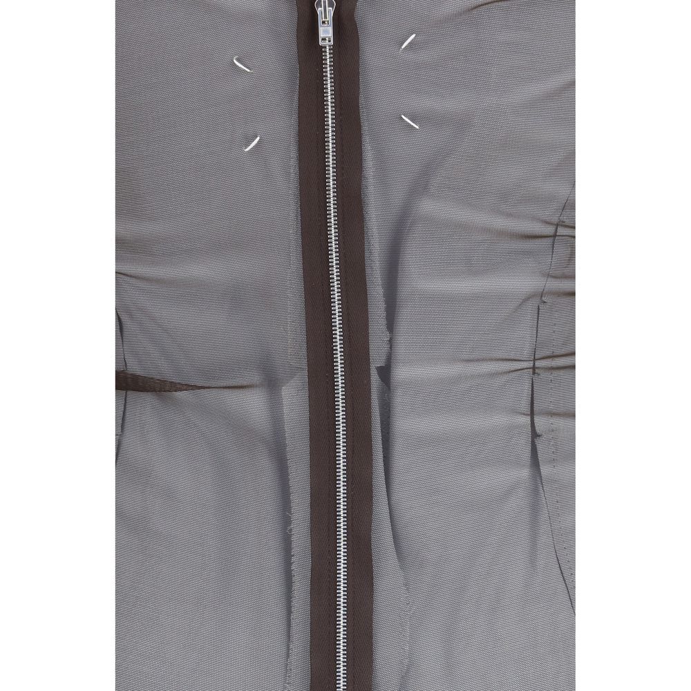 Maison Margiela Brown Polyamide Casual Women's Dress