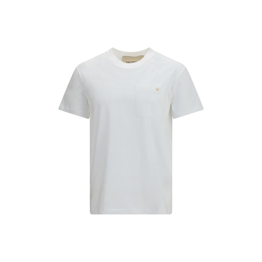 Valentino Garavani White Cotton Men's T-Shirt
