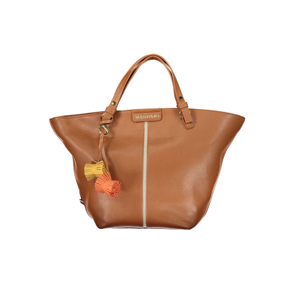 Mario Valentino Brown Polyurethane Women's Women's Bag
