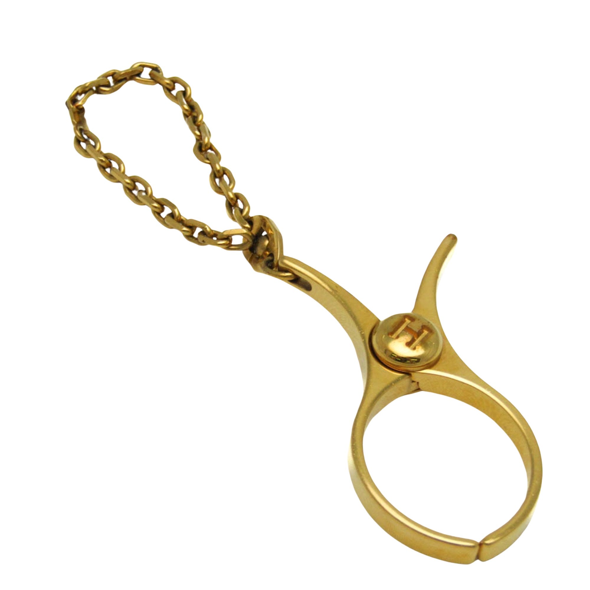 Hermès Filou Gold Metal Jewelleryset Jewelry (Pre-Owned)
