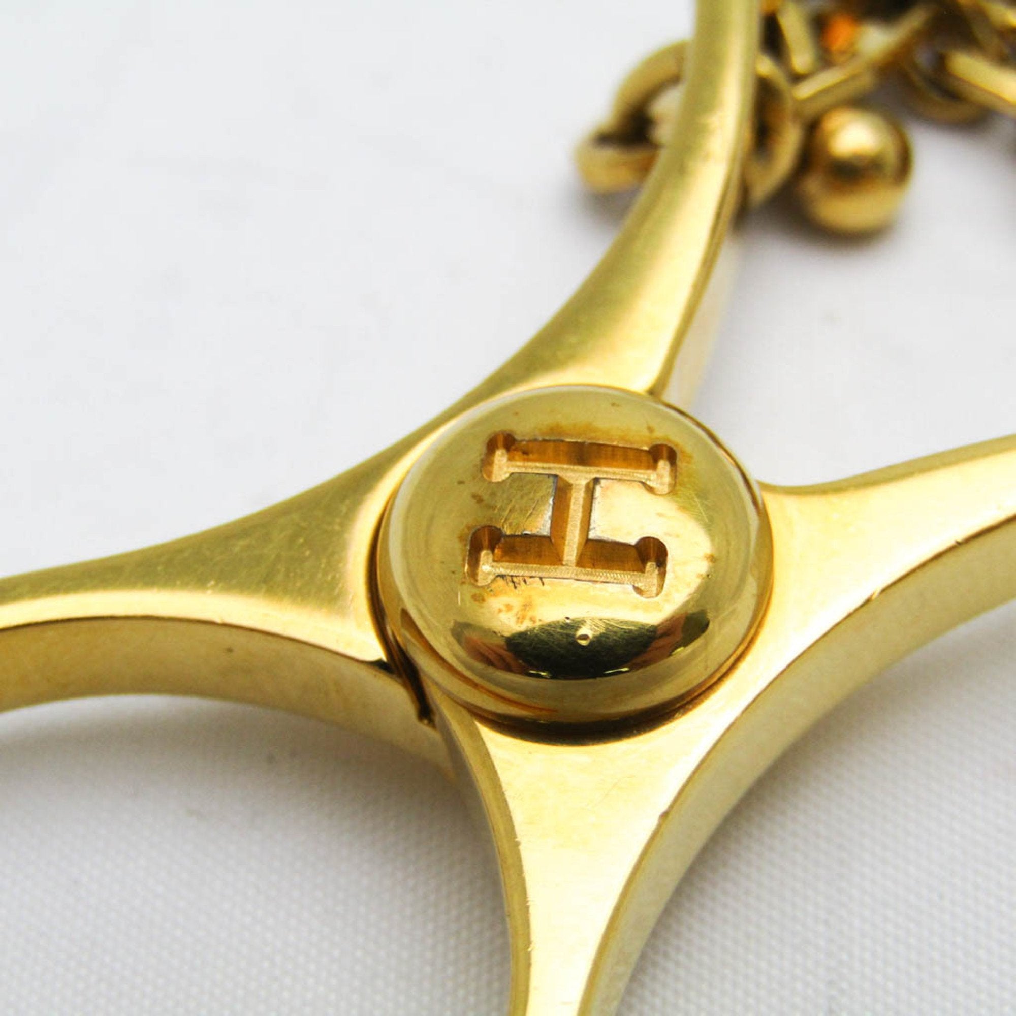 Hermès Filou Gold Metal Jewelleryset Jewelry (Pre-Owned)