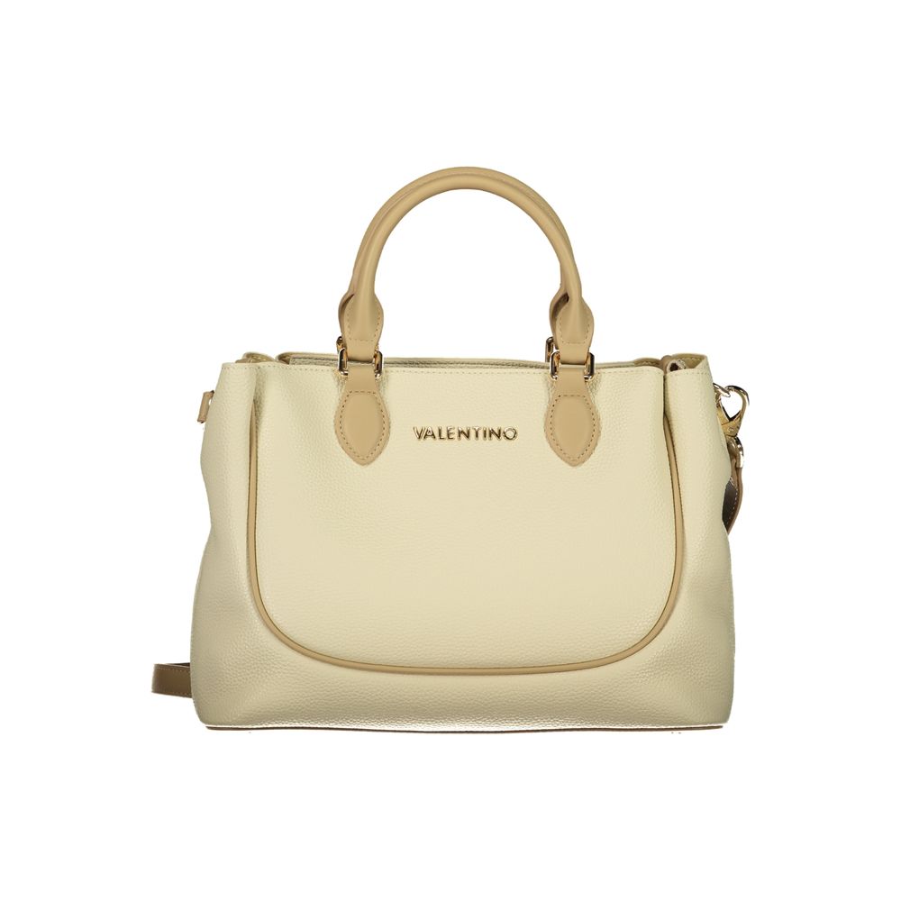 Mario Valentino Beige Polyurethane Women's Women's Bag