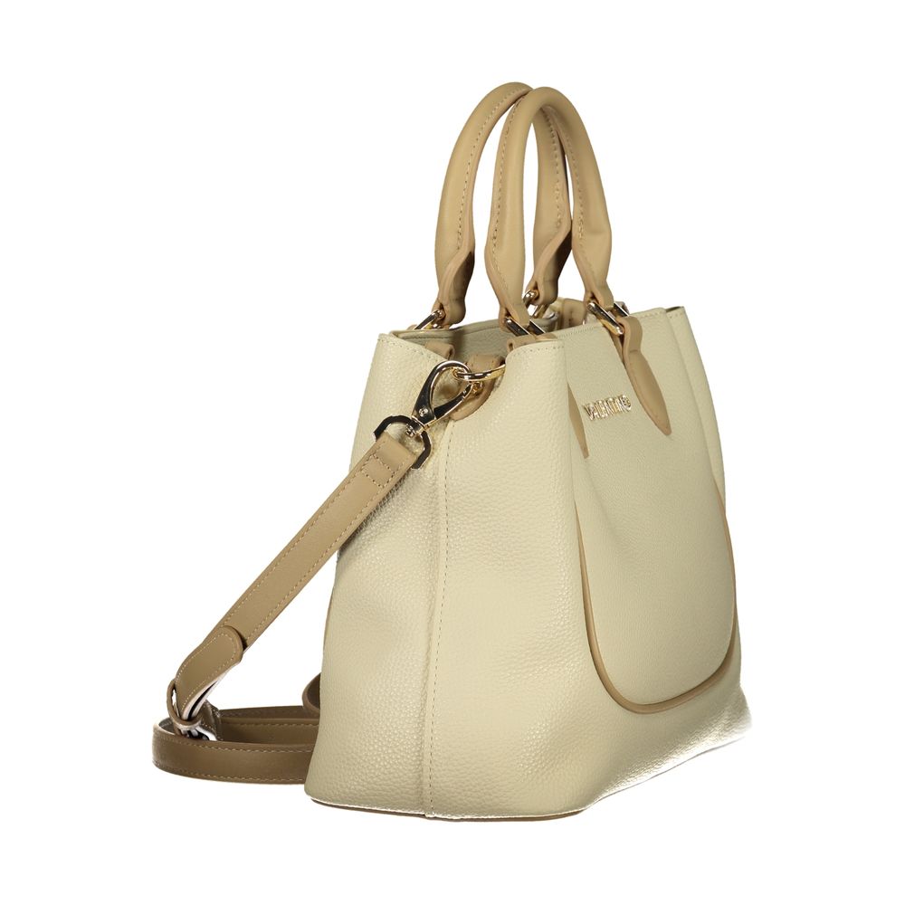 Mario Valentino Beige Polyurethane Women's Women's Bag