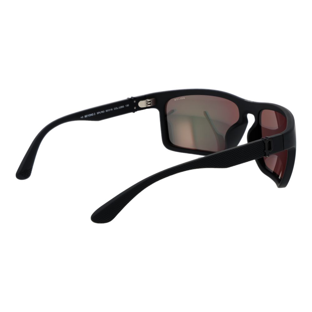 Police Black Plastic Men's Sunglasses