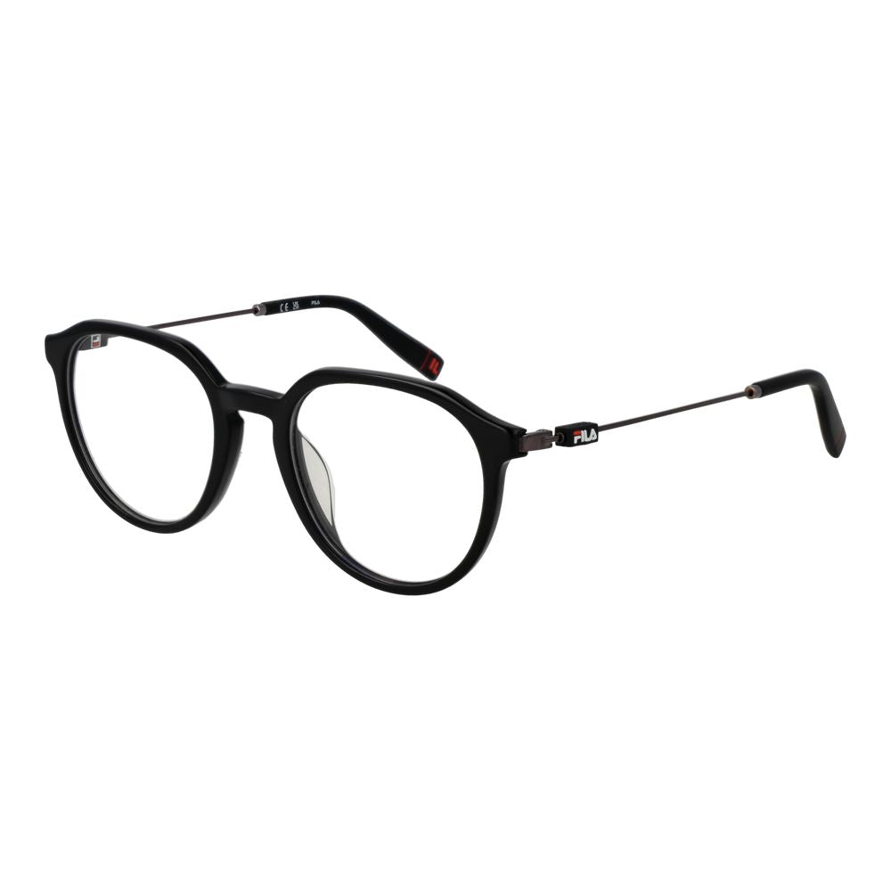 Fila Black Metal Glasses  (Frames)
