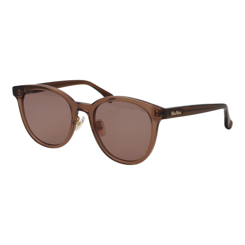 Max Mara Brown Acetate Women's Sunglasses