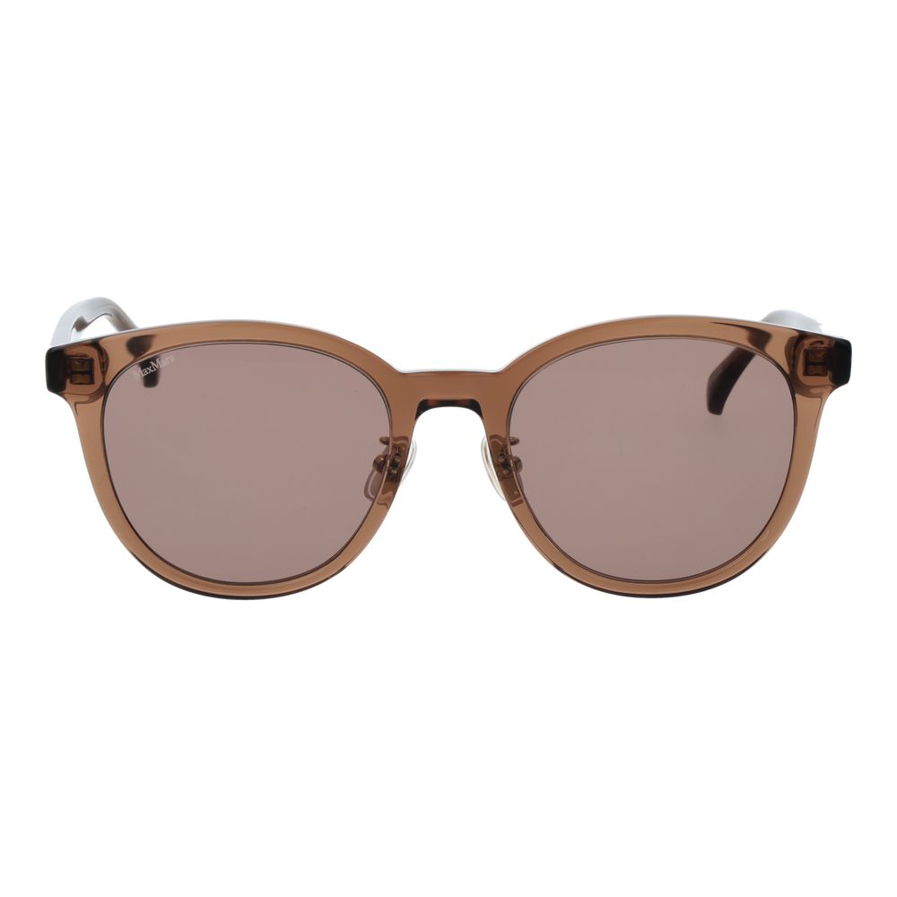 Max Mara Brown Acetate Women's Sunglasses