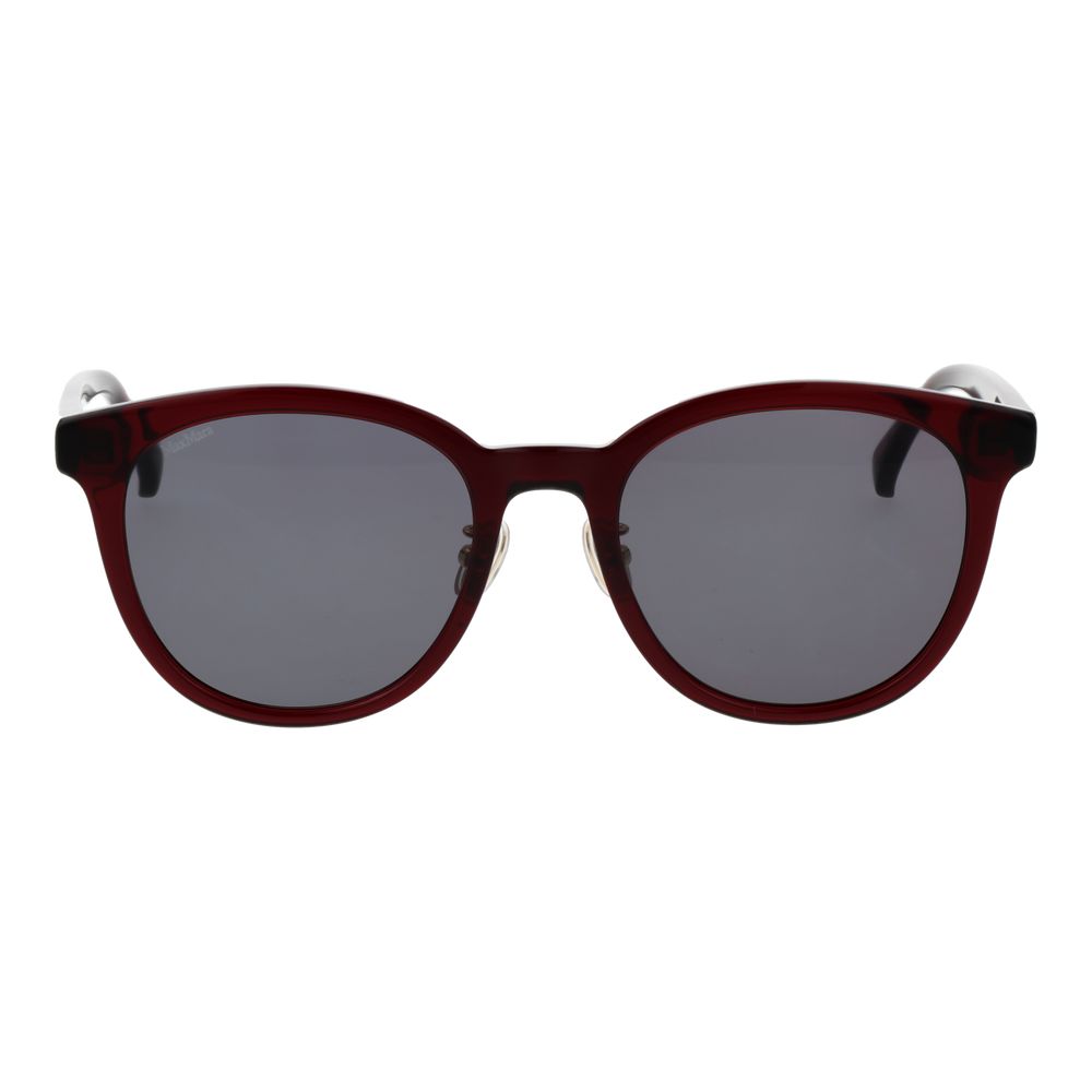 Max Mara Burgundy Acetate Women's Sunglasses