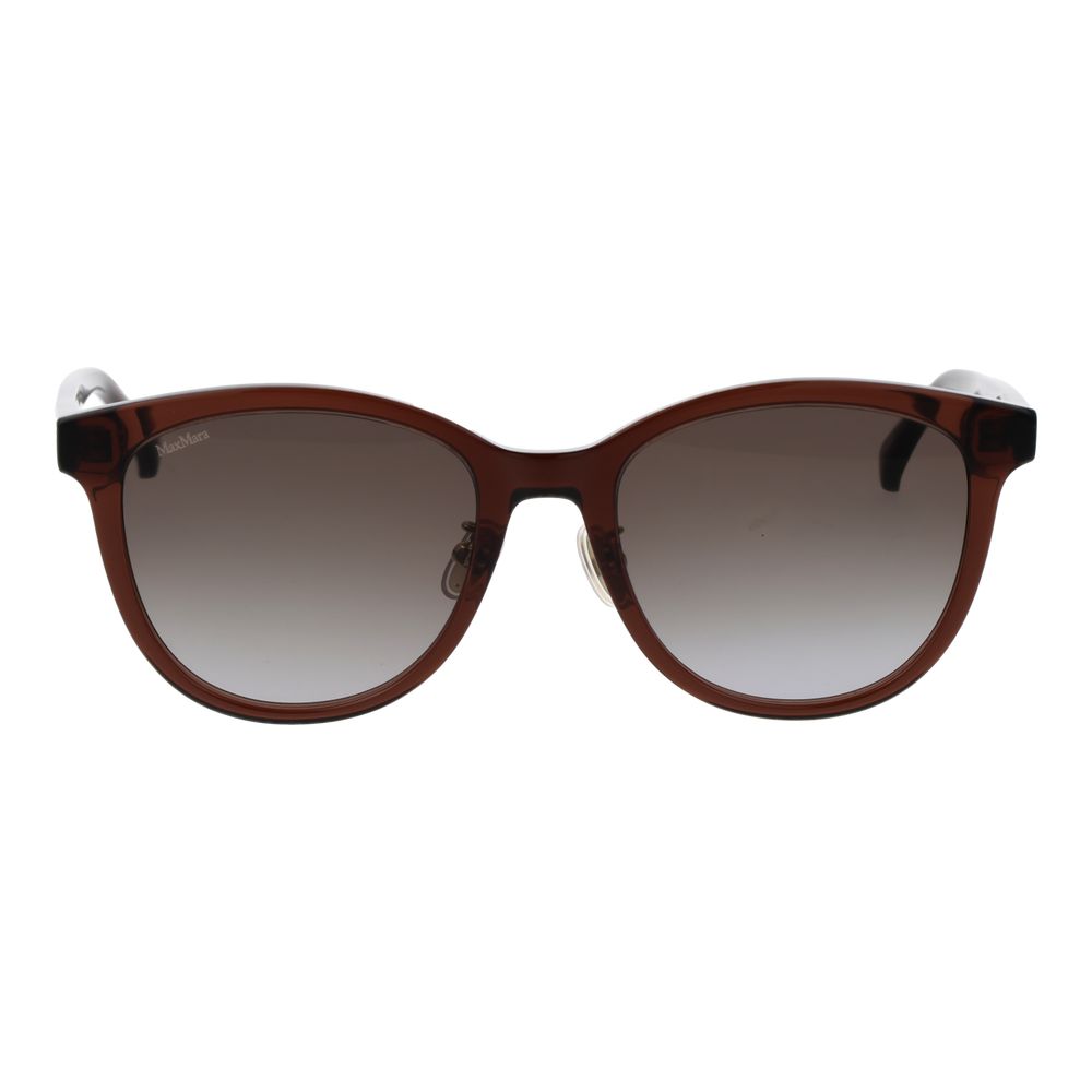 Max Mara Brown Acetate Women's Sunglasses