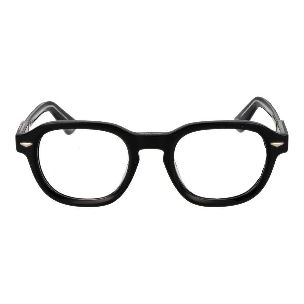 Police Black Cellulose Acetate Glasses Men's (Frames)