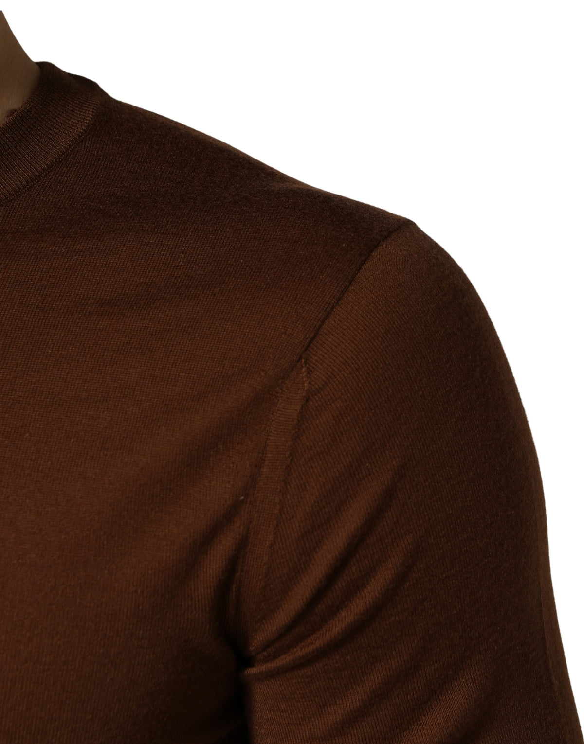 Dolce & Gabbana Brown Cashmere Men Crew Neck Pullover Men's Sweater