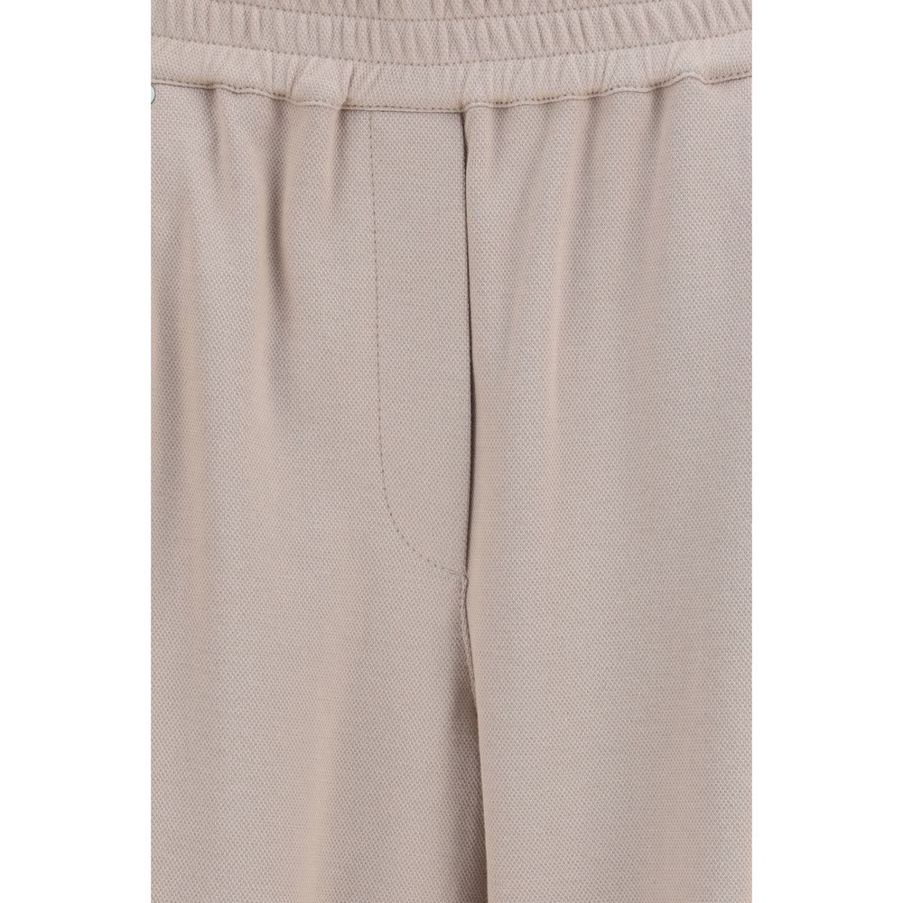 Brunello Cucinelli Beige Cotton Bermuda Women's Shorts