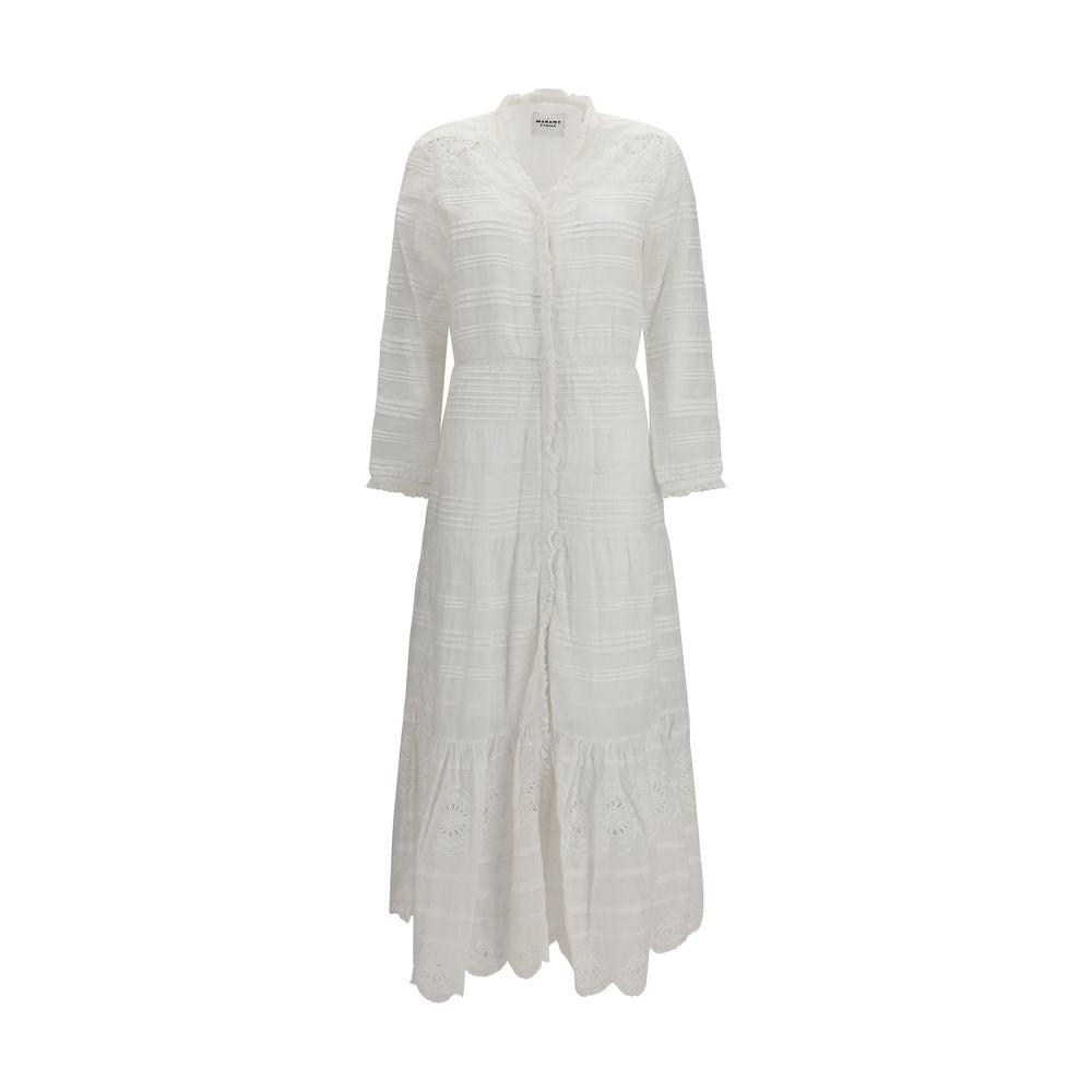 Isabel Marant Étoile White Cotton Casual Women's Dress