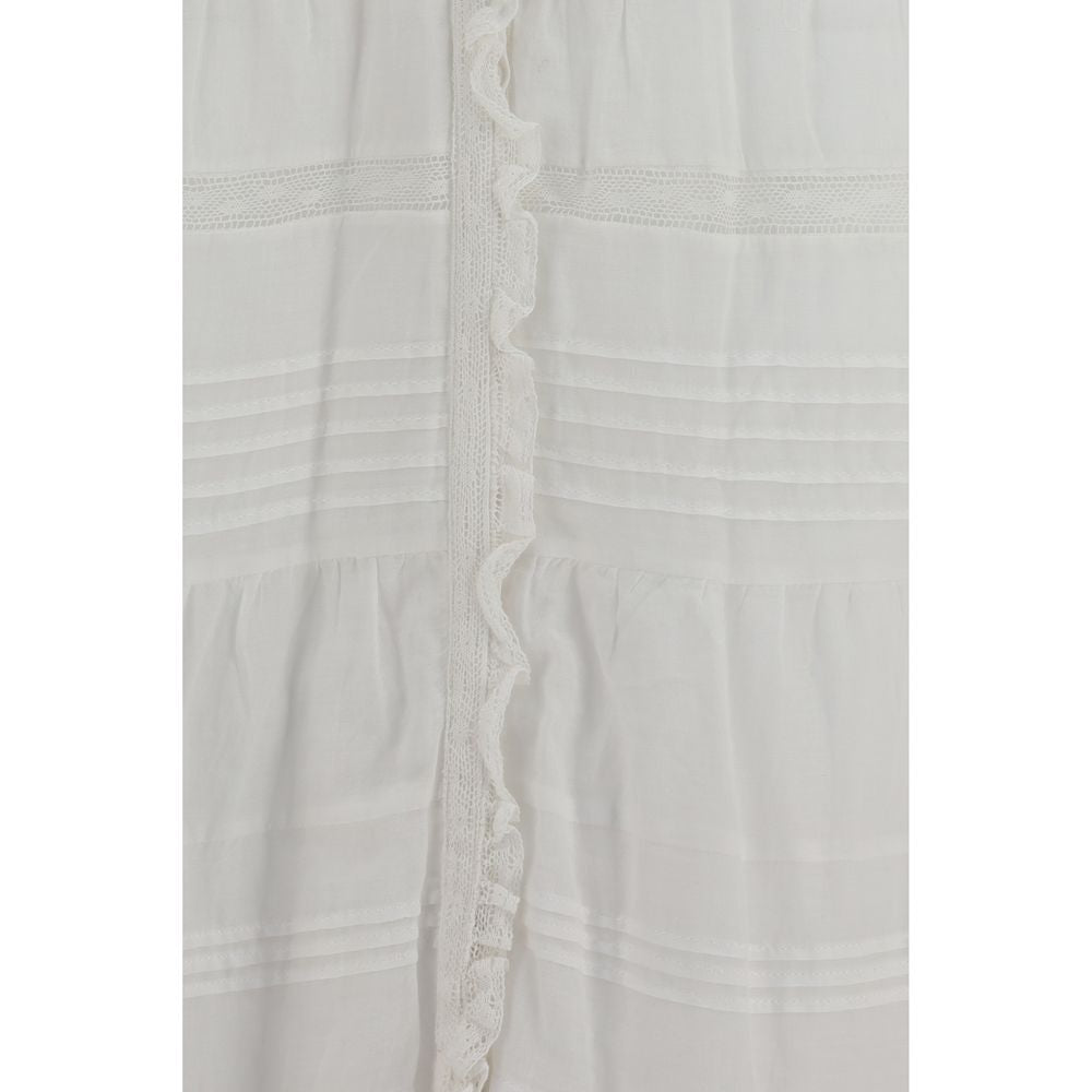 Isabel Marant Étoile White Cotton Casual Women's Dress