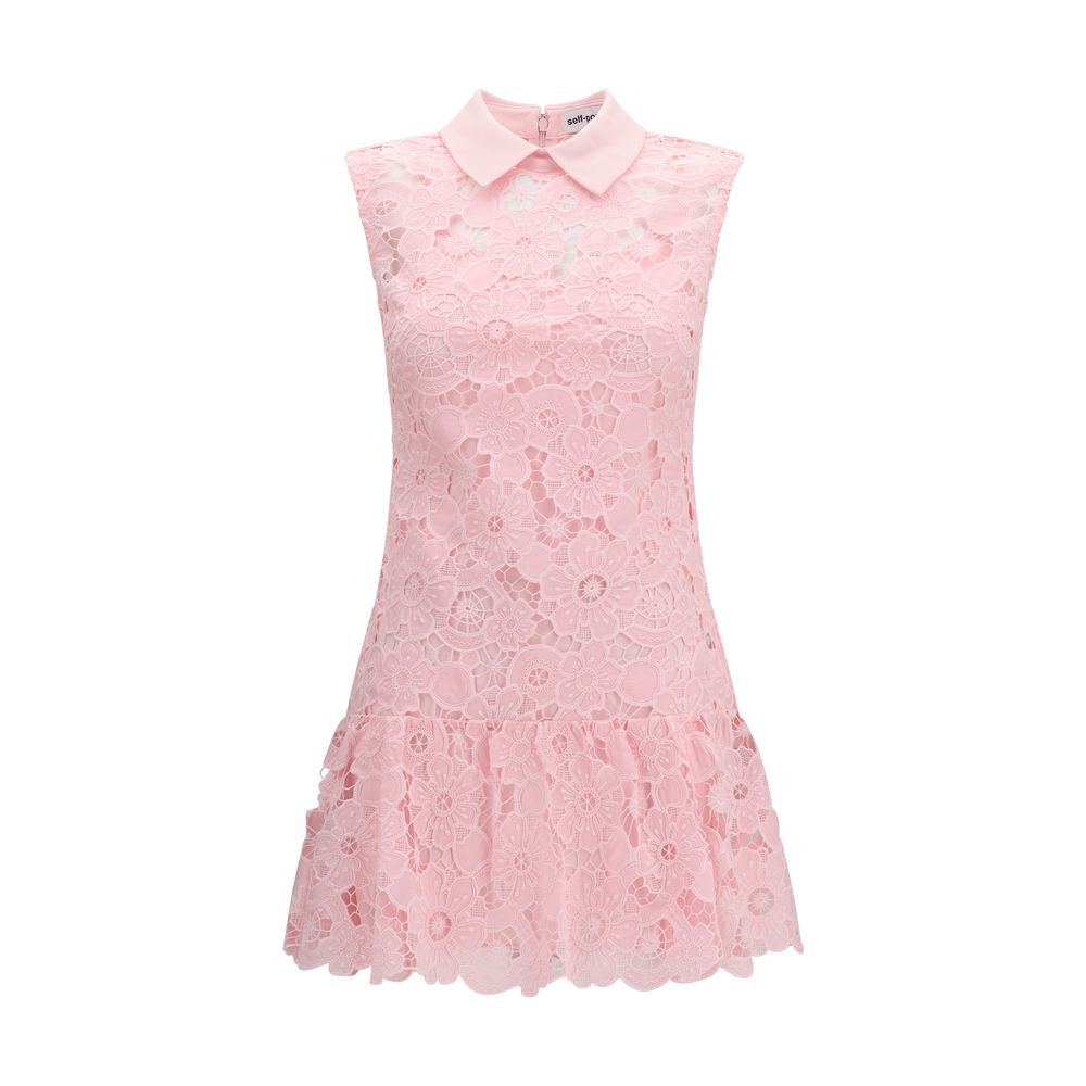 Self-Portrait Multicolor Polyester Casual Women's Dress