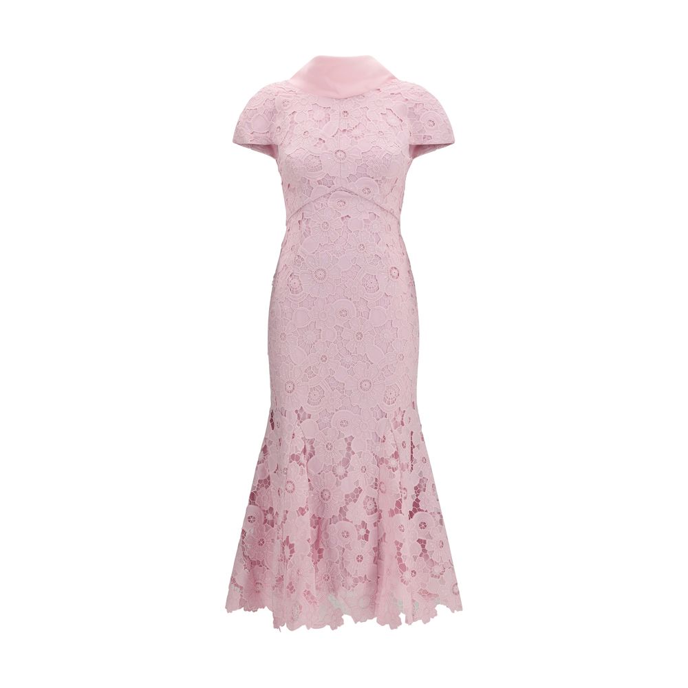 Self-Portrait Multicolor Polyester Cocktail Women's Dress