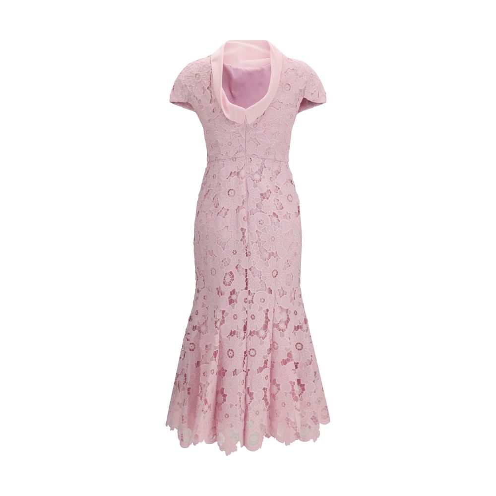 Self-Portrait Multicolor Polyester Cocktail Women's Dress