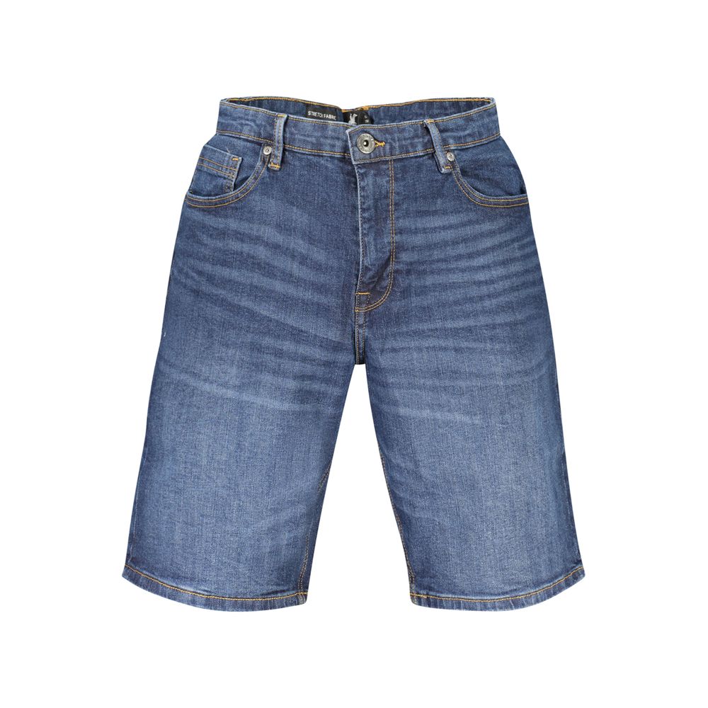 U.S. Grand Polo Blue Cotton Mens Men's Short