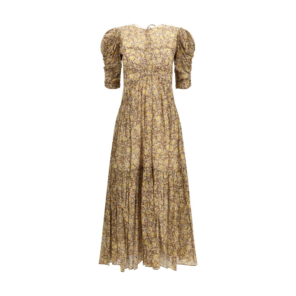 Isabel Marant Étoile Bicolor Cotton Casual Women's Dress