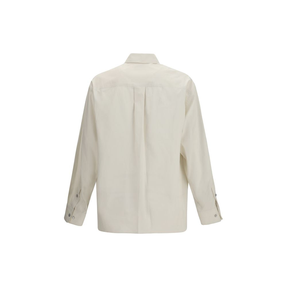 Lemaire Beige Cotton Men's Shirt