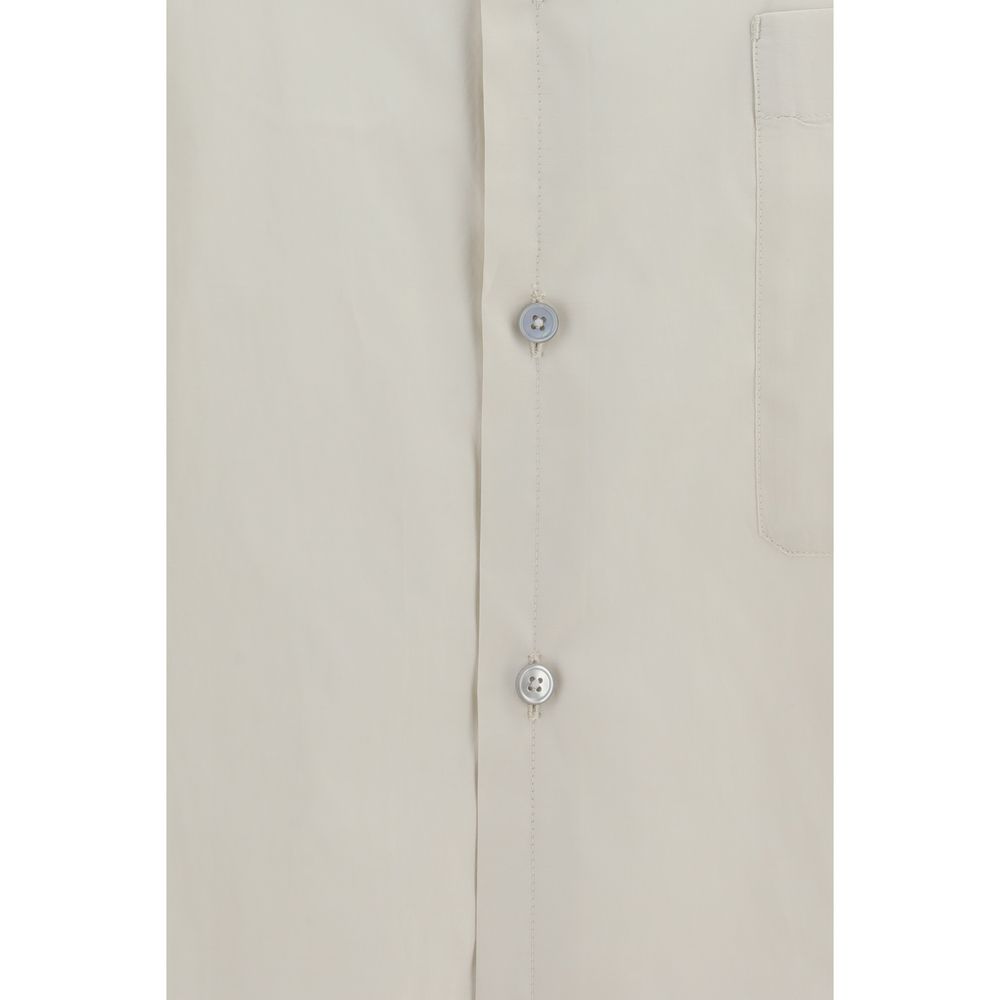 Lemaire Beige Cotton Men's Shirt