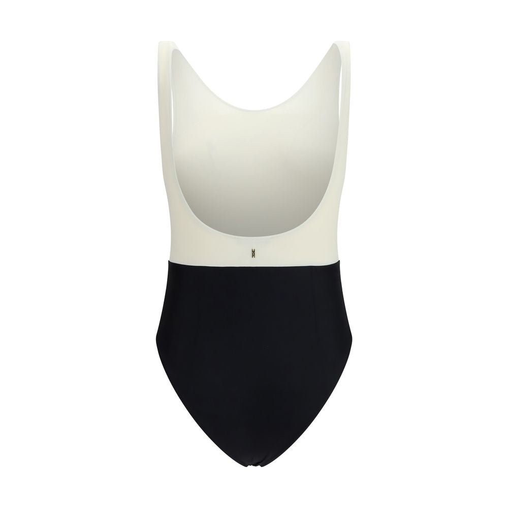 Ami Paris Multicolor Polyamide One-Piece Women's Swimsuit