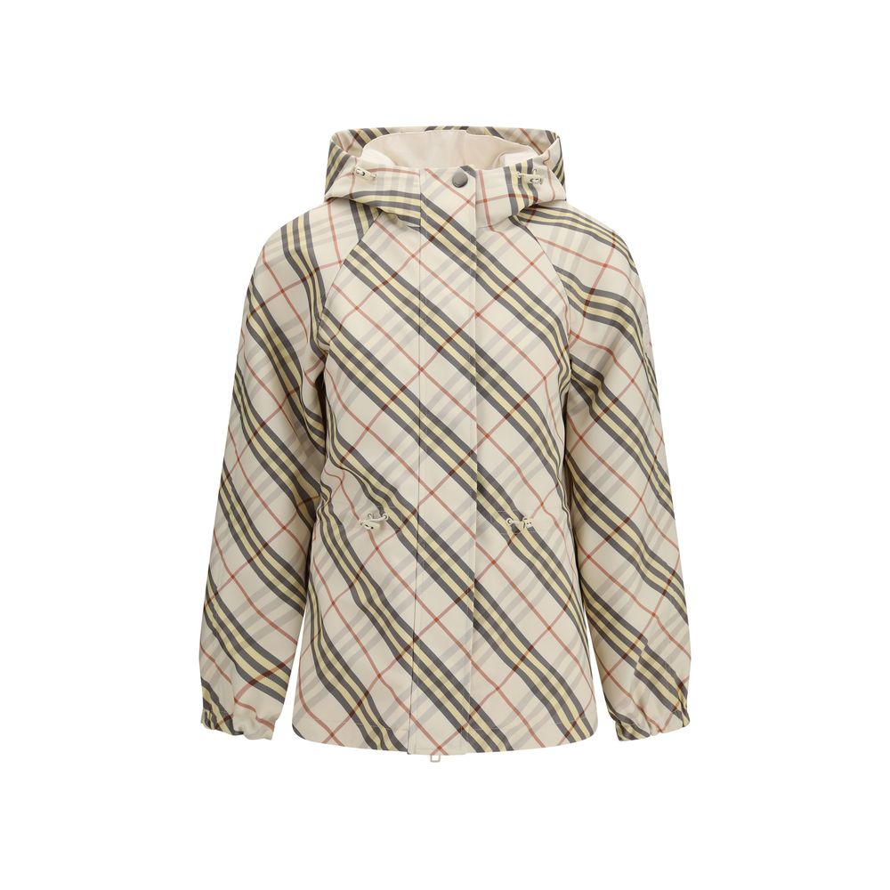 Burberry Beige Polyester Shell Women's Jacket